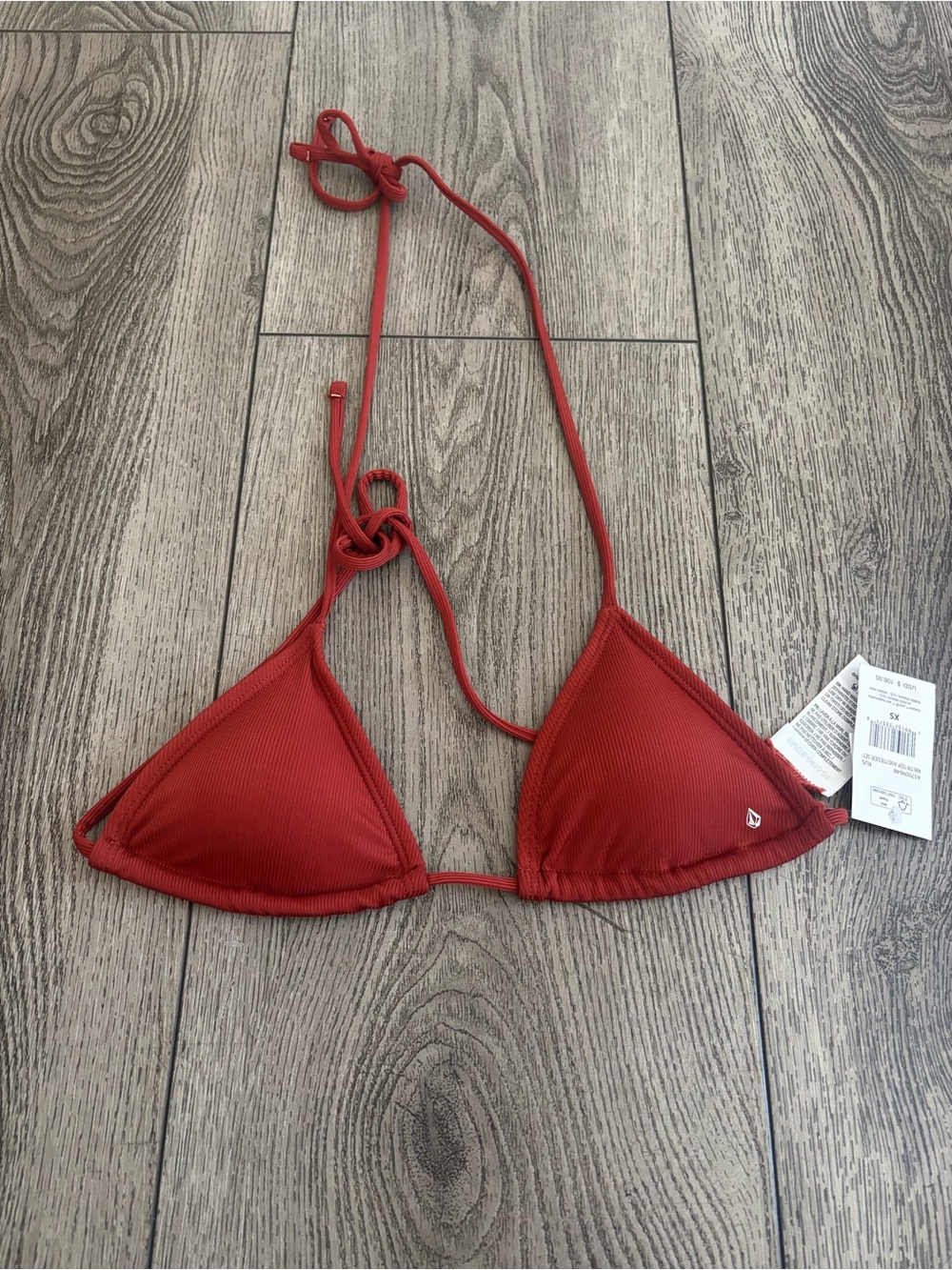 Volcom Rust Triangle Tie-Side Bikini Set - Picture 3 of 6